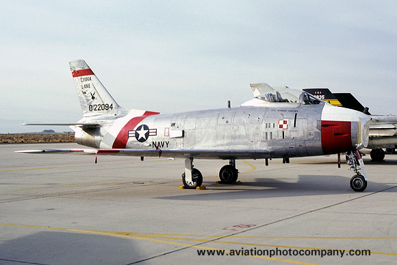 US Navy China Lake North American QF-86H 52-2094 (1977)