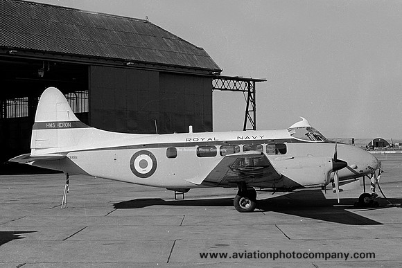 Royal Navy HMS Heron De Havilland Sea Devon C.20 XK896 (1978)