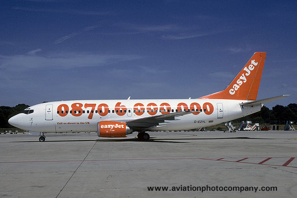easyJet Boeing 737-300 G-EZYL (1999)