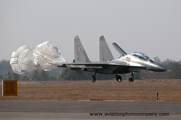 Indian Air Force Sukhoi Su-30MKI SB131 at Aero India (2011)