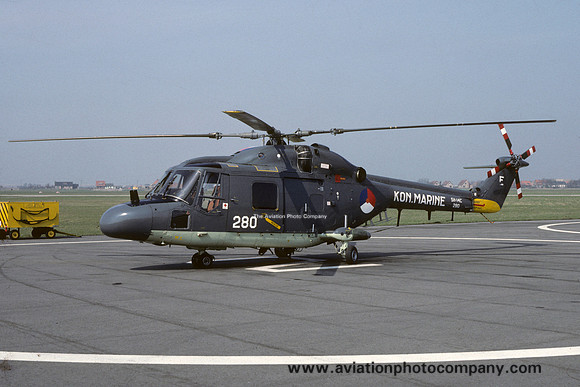 Dutch Navy 860 Squadron Westland SH-14C Lynx 280 (1986)
