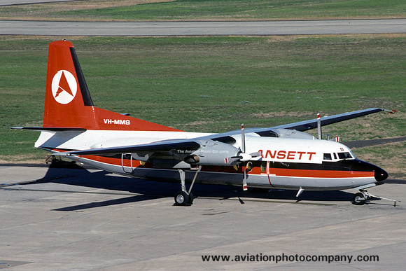 Ansett Fokker F-27 VH-MMS (1981)