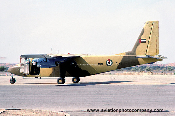 Abu Dhabi DF Britten Norman BN-2 Islander 801 (1978)