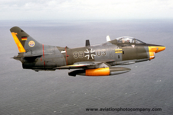 West German AF FIAT G-91R 99+03 (1985)