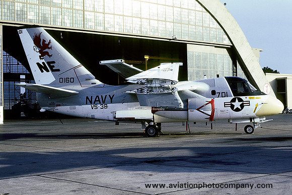 USN VS-38 Lockheed S-3A Viking 160160/NE701 (1977)