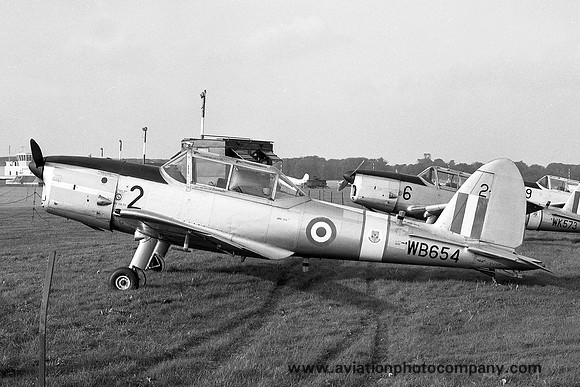 RAF College DHC-1 Chipmunk T.10 WB654/2 (1968)