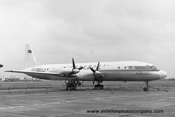 Aeroflot Ilyushin Il-18 CCCP-75560
