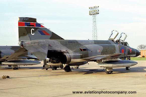RAF 23 Squadron McDonnell F-4M Phantom FGR.2 XV422/C (1975)