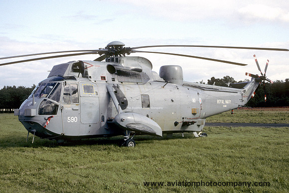 Royal Navy 706 Squadron Westland Sea King HAS.6 ZA166/590 (1992)