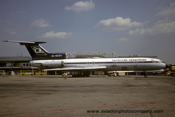 Permskia Avialinii PAL Tupolev Tu-154B RA-85284 (1999)