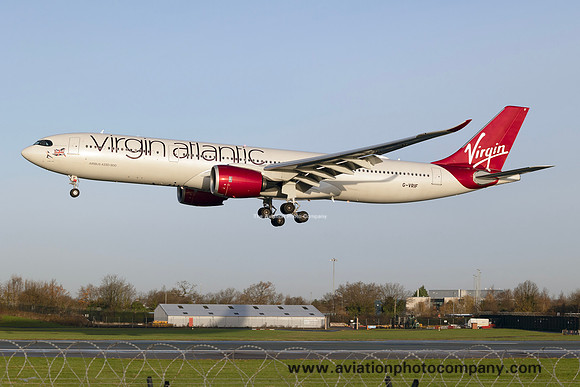 Virgin Atlantic Airbus A330-941 G-VRIF at Manchester (2024)