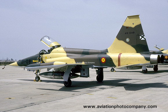 Spanish Air Force Ala 21 Northrop F-5A A.9-048/21-09 (1987)