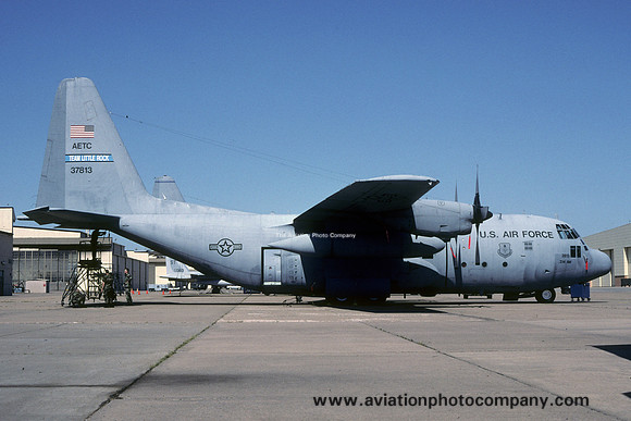 USAF 82 TTW Lockheed GC-130E Hercules 63-7813 at Sheppard AFB (2001)
