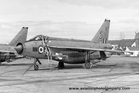 RAF 5 Squadron English Electric Lightning F.6 XS898/K (1970)