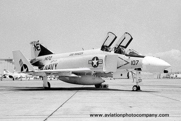 USN VF-21 McDonnell F-4B Phantom 151472/NE107 (1967)