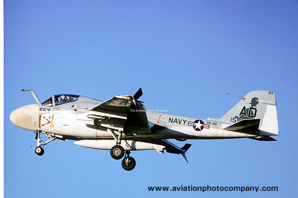 USN VA-42 Grumman A-6A Intruder 155660/AD553 (1975)