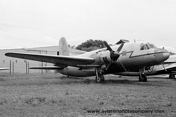 RAF Far East 52 Squadron Vickers Valetta C.1 VW149 at RAF Seletar (1966)
