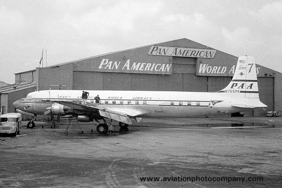 Pan American World Airways Douglas DC-7C N755PA (1958)