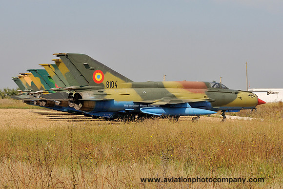 Romanian Air Force Mikoyan MiG-21 LancerA 8104 (2015)