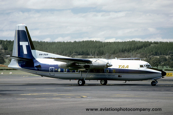 Trans Australia Airlines Fokker F-27 VH-TQT (1980)
