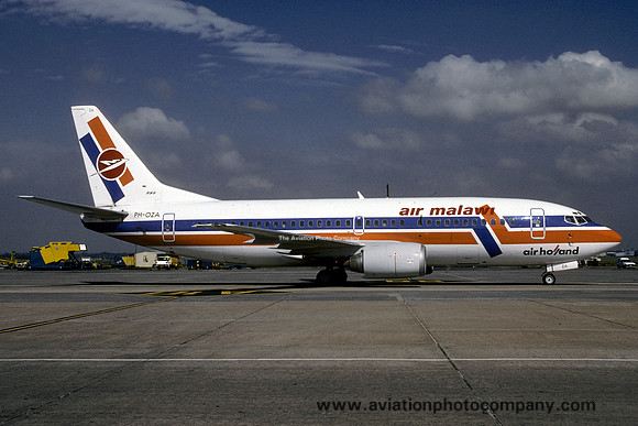 Air Malawi Boeing 737-300 PH-OZA in Air Holland livery (1998)