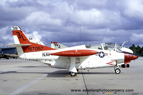 US Navy VT-26 North American T-2C Buckeye 157057/3L-639 (1973)