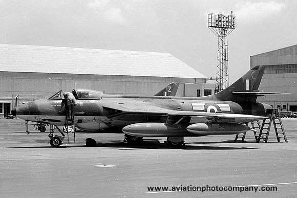 RAF 208 Squadron Hawker Hunter FGA.9 XG130/C (1970)