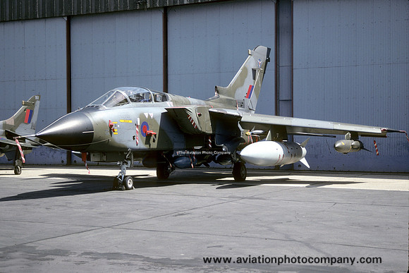 RAF SAOEU Panavia Tornado GR.1A ZG706 at IAT Boscombe Down (1992)