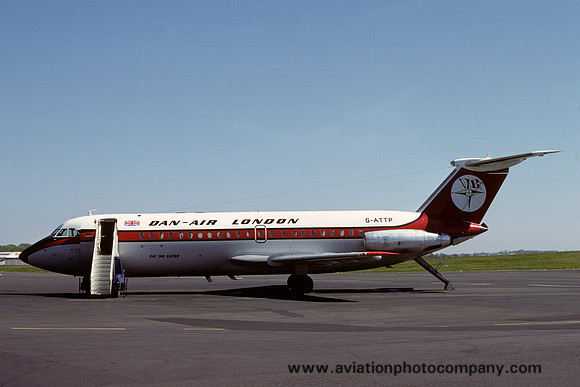 Dan Air London BAC-111 G-ATTP (1980)