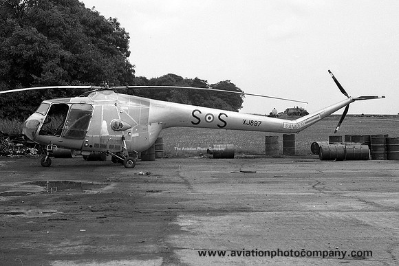 RAF ex CFS Bristol Sycamore HR.14 XJ897 at RAF Wattisham (1968)
