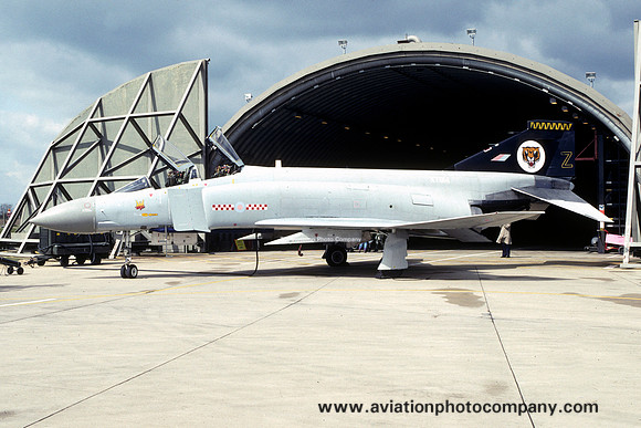 RAF 74 Squadron McDonnell F-4M Phantom FGR.2 XT914/Z (1992)
