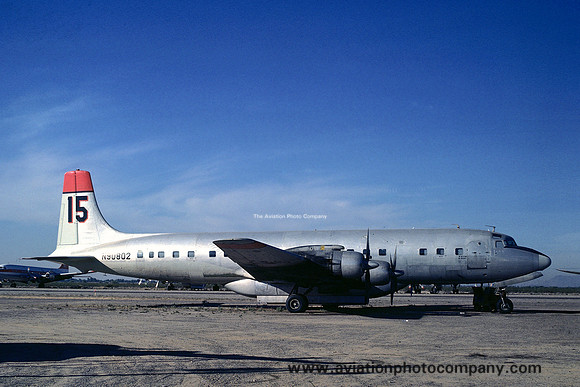 Douglas DC-7C N90802 (1977)