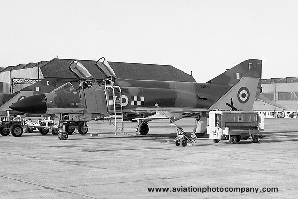 RAF 43 Squadron McDonnell F-4K Phantom FG.1 XV582/F (1970)