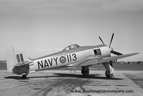 Royal Canadian Navy Hawker Sea Fury FB.11 TG128