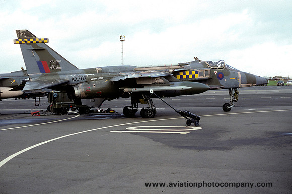 RAF 54 Squadron Sepecat Jaguar GR.1 XX767/GE (1992)