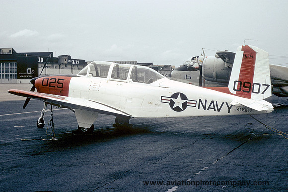 US Navy Norfolk Beech T-34B 140907/025 (1973)