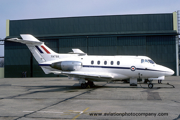 RAF 32 Squadron HS.125 CC.1 XW788 (1976)