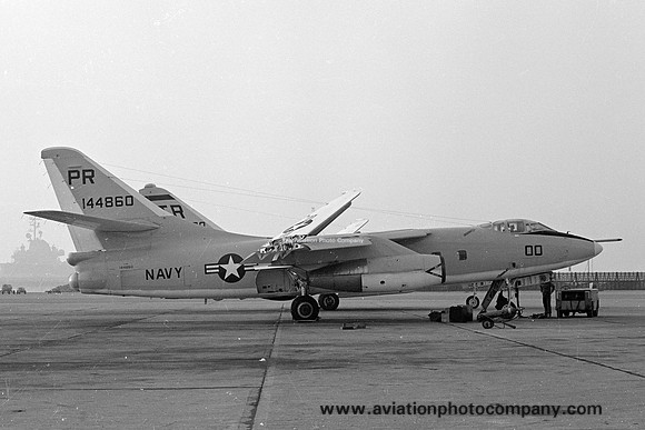 US Navy VQ-3 Douglas TA-3B Skywarrior 144860/PR-00 (1973)