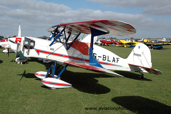 Stolp SA.900 G-BLAF at Sywell (2013)