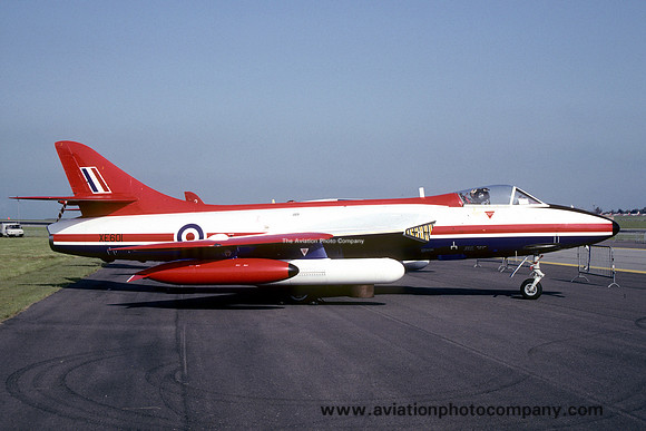 A&AEE Hawker Hunter FGA.9 XE601 at IAT Boscombe Down (1992)