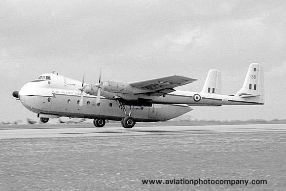 RAF 114 Squadron AWA Argosy C.1 XR138 (1967)