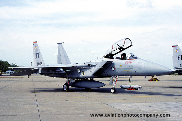 USAF 1 TFW 71 TFS McDonnell Douglas F-15D Eagle 80-0059/FF (1983)