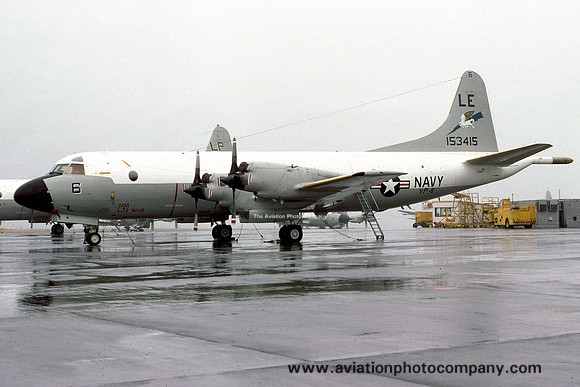 US Navy VP-11 Lockheed P-3B Orion 153415/LE-6 (1976)
