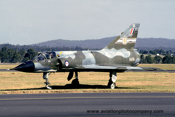 RAAF 77 Squadron Dassault Mirage 3OA A3-55 (1988)
