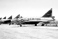 USAF 57 FIS Convair F-102A Delta Dagger 56-1356 at MASDC Davis Monthan (1972)