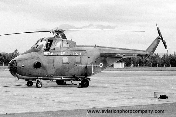 RAF 110 Squadron Westland Whirlwind HAR.10 XP359/L at RAF Seletar (1966)