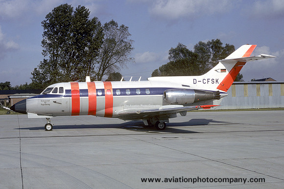 FBS Hawker Siddeley HS125 D-CFSK (1980)