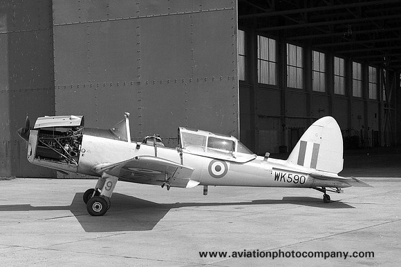 RAF 9 AEF DHC-1 Chipmunk T.10 WK590 (1967)