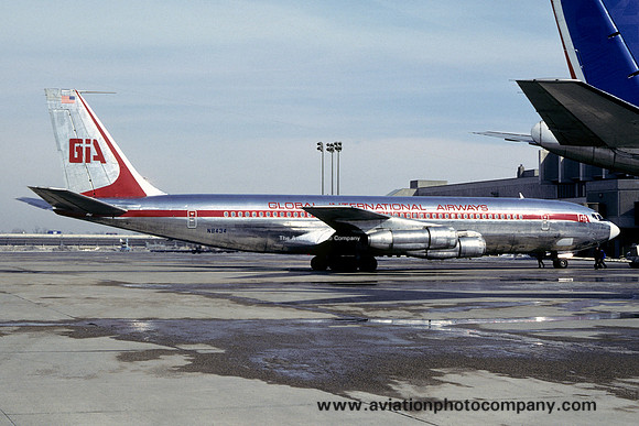 Global International Airways Boeing 707-300B N8434 (1981)