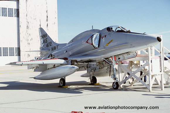 US Navy China Lake Douglas A-4M Skyhawk 154172 (1976)